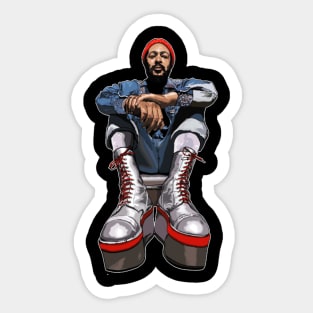 Marvin Gaye Tragedy Sticker